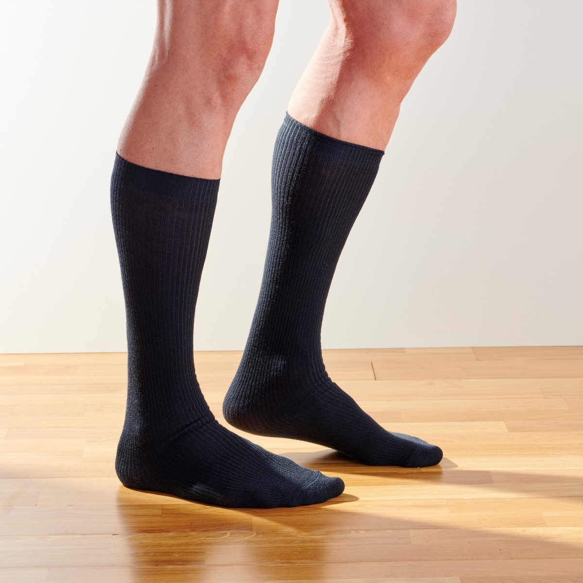 Blancheporte Sada 2 párů zdravotních ponožek antracitová 3942