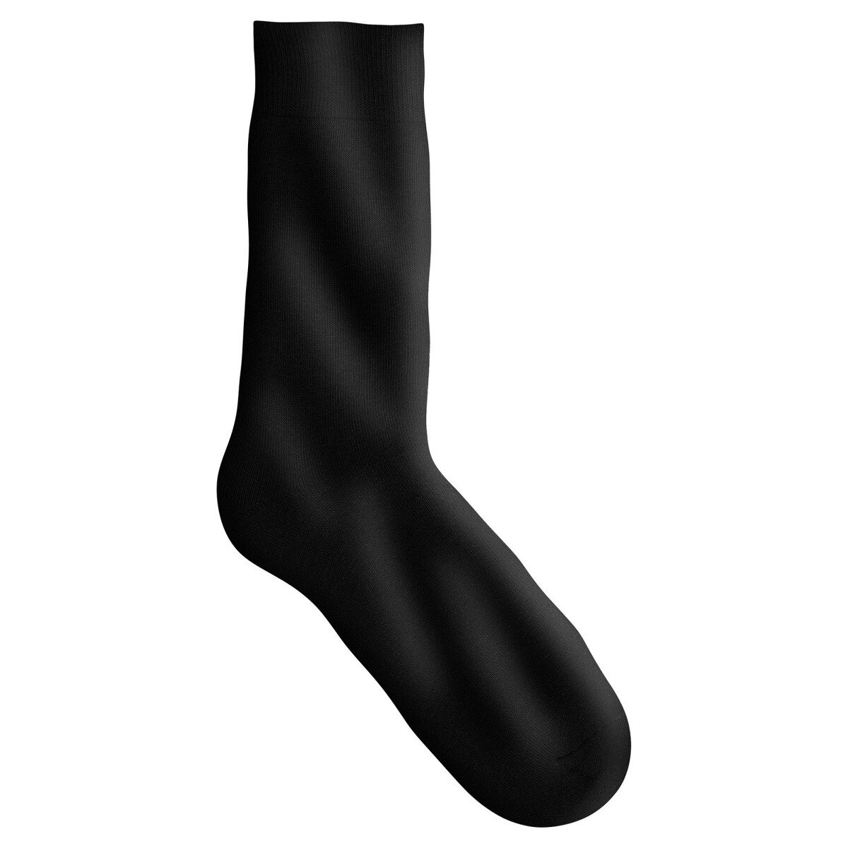 Blancheporte Sada 2 párů ponožek z termo buklé černá 3942