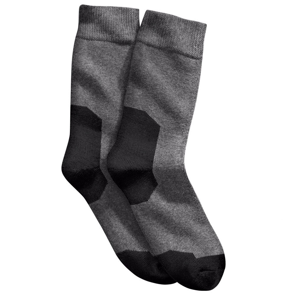 Blancheporte Sada 2 párů pracovních ponožek šedá antracitová 3942
