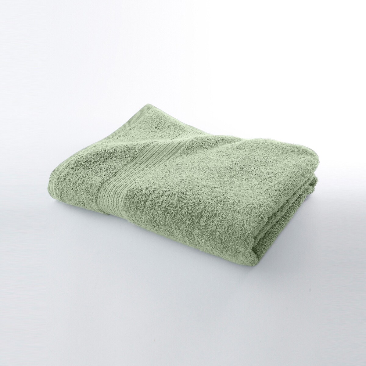 Blancheporte Kolekce bavlněné froté, bio bavlna lipová zelená ručník 50x100cm