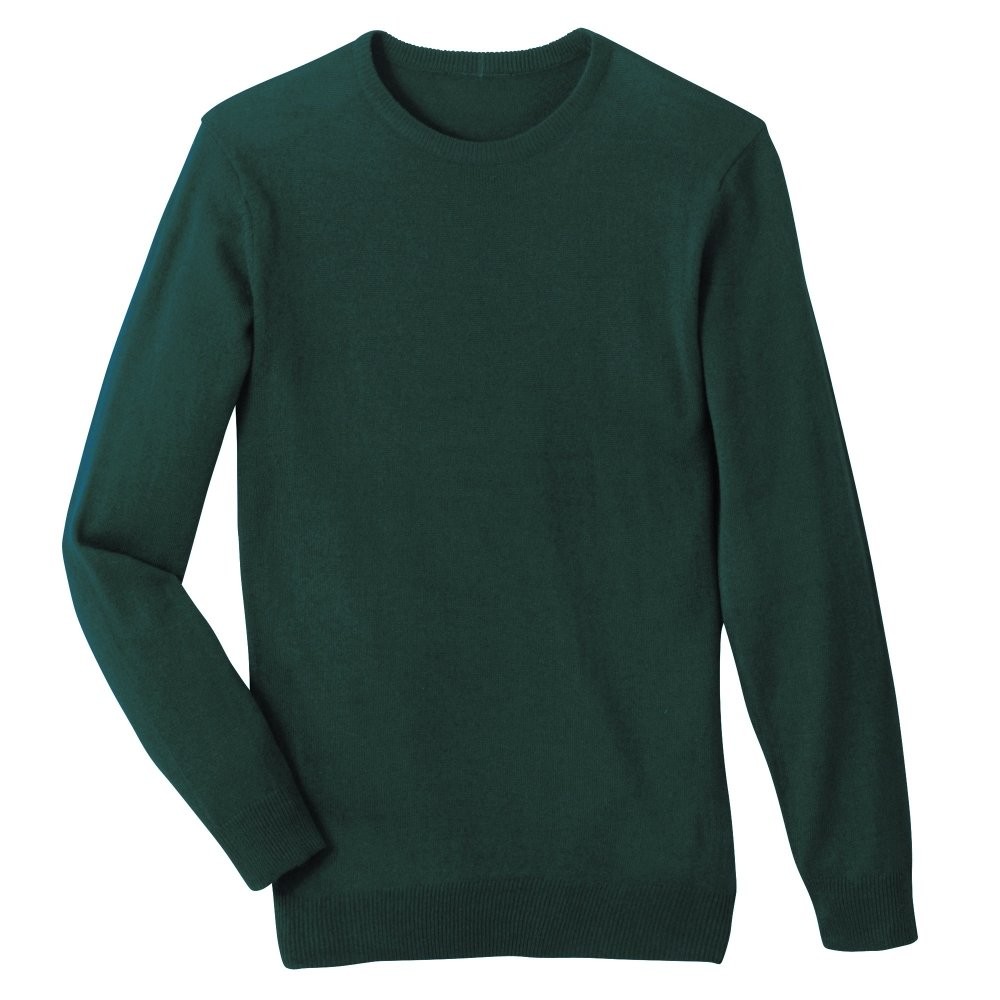 Blancheporte Jednobarevný pulovr s kulatým výstřihem zelená 7786 (S)