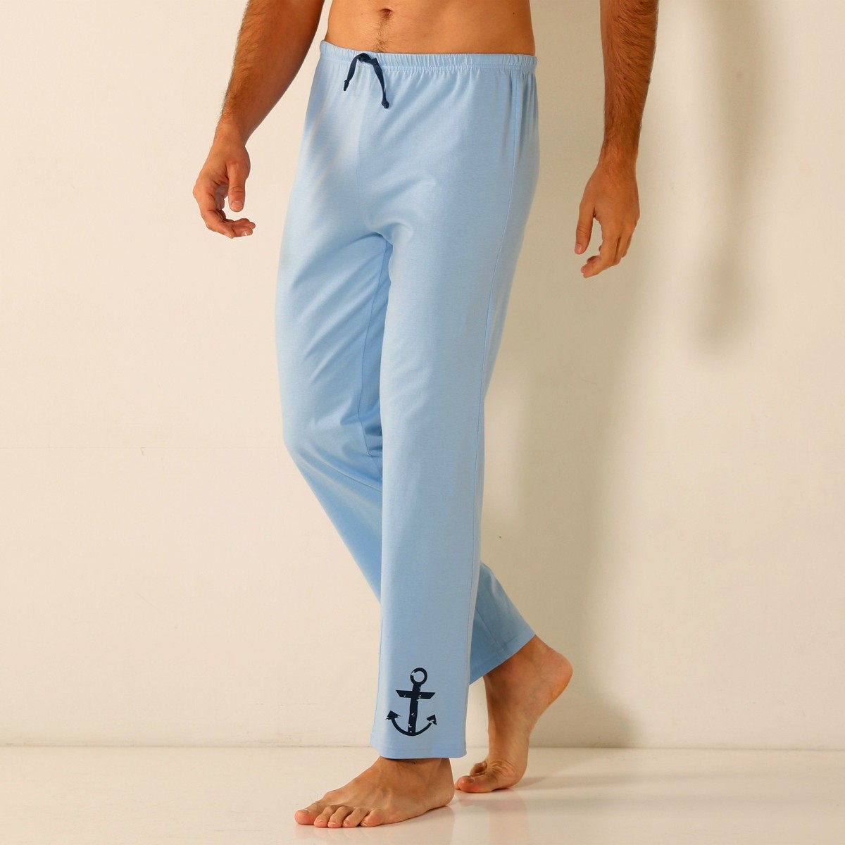 Blancheporte Pyžamové kalhoty, bleděmodré nebeská modrá 6062