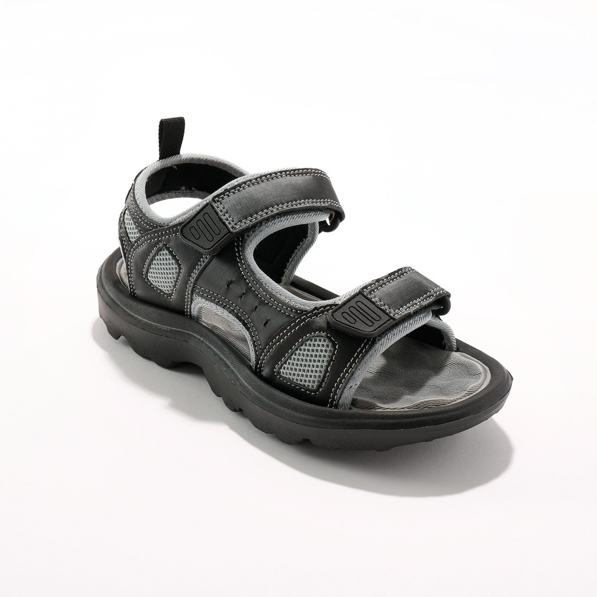 Blancheporte Pánské sportovní sandály na suchý zip černá 40
